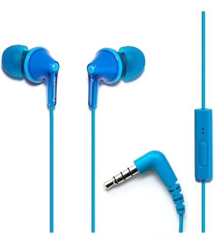 ことねPanasonic RP-EP3 有線イヤホン 1mまとめ売り27個 Amazon.com: Panasonic ErgoFit Wired Earbuds with Microphone, 3.5mm